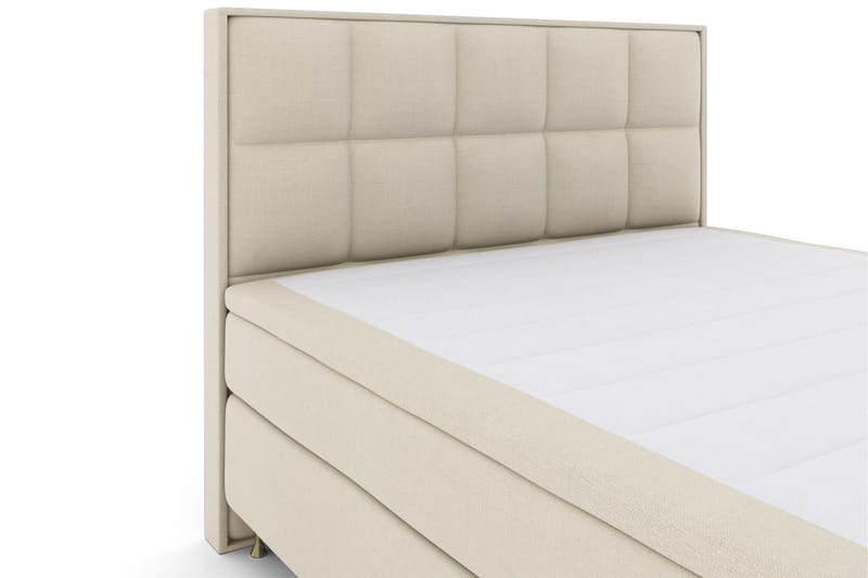 Select No 5 Komplett Sängpaket 210x210 Fast Watergel - Beige/Guld - Products - Möbler - Säng - Kontinentalsäng