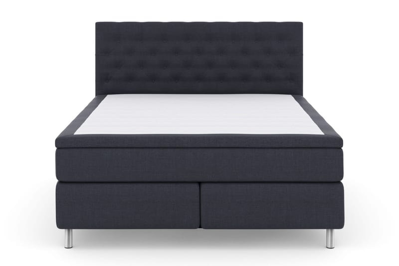 Select No 5 Kontinentalsäng 180x200 Fast Latex, Blå/Metall