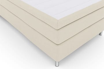 Select No 6 Komplett Sängpaket 120x200 Fast Latex/Memory - Beige/Metall - Products - Möbler - Säng - Enkelsäng