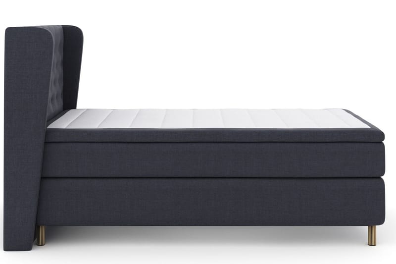 Select No 6 Komplett Sängpaket 120x200 Medium Latex/Memory - Blå/Metall - Products - Möbler - Säng - Enkelsäng