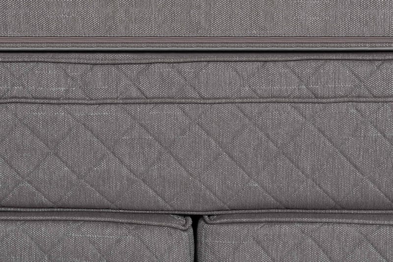 Sundborn Kontinentalsäng 210x200 - Grå - Products - Möbler - Säng - Kontinentalsäng