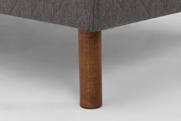 Sundborn Ramsäng 105x200 Medelfast Latex - Grå - Products - Möbler - Säng - Enkelsäng