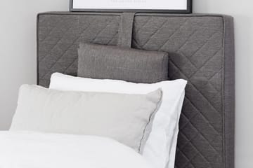 Sundborn Ramsäng 80x200 cm - Grå - Products - Möbler - Säng - Enkelsäng