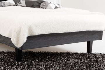 Viken Bas Ramsäng 120x200 - Ancona Grå - Products - Möbler - Säng - Enkelsäng