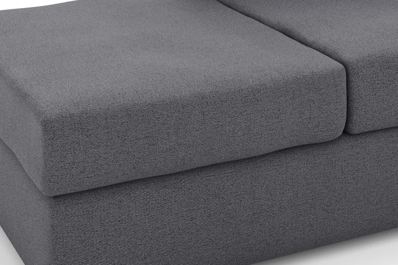 Alnaryd 2-3-sits Bäddsoffa med Fällbart Armstöd - Grå - Products - Möbler - Soffa - Bäddsoffa - 2 sits bäddsoffa