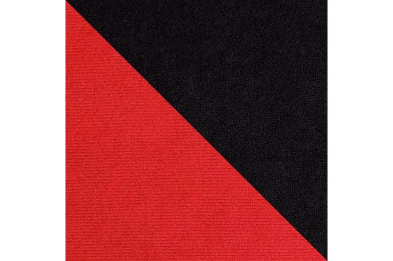 Alvared 4-sits Bäddsoffa med Dubbeldivan med Förvaring - Röd/Svart - Products - Möbler - Soffa - Bäddsoffa - U bäddsoffa