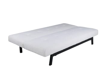 Bodil Bäddsoffa - Vit/Svart - Products - Möbler - Soffa - Bäddsoffa - Bäddsoffa längsbäddad
