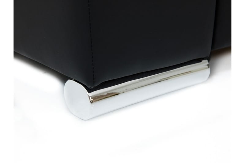 Camior Bäddsoffa m. Divan 3-sits - Vit/Svart - Products - Möbler - Soffa - Bäddsoffa - Bäddsoffa divan