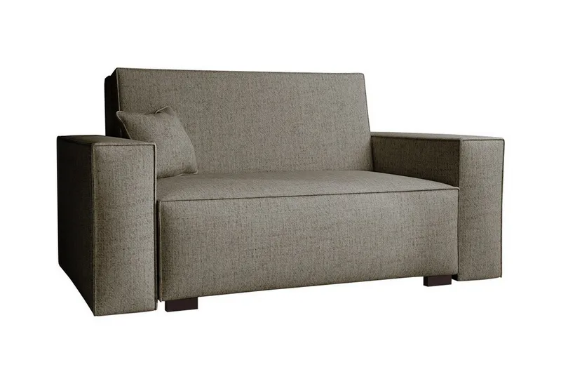 Denegal 2-sits liten bäddsoffa i Tyg, Beige