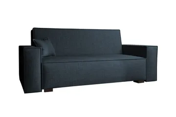 Denegal 2-sits liten bäddsoffa i Tyg - Grå , Blå - Products - Möbler - Soffa - Bäddsoffa - 2 sits bäddsoffa