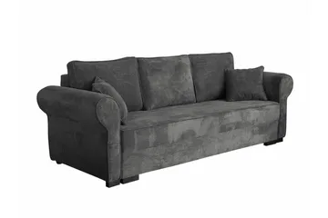 Denegal 3-sits Bäddsoffa Dark grey - Products - Möbler - Soffa - Bäddsoffa - 3 sits bäddsoffa
