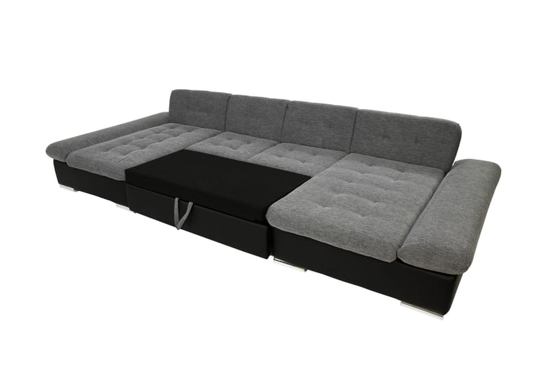 Dewitt Bäddsoffa Dubbeldivan 5-sits - Beige - Products - Möbler - Soffa - Bäddsoffa - U bäddsoffa