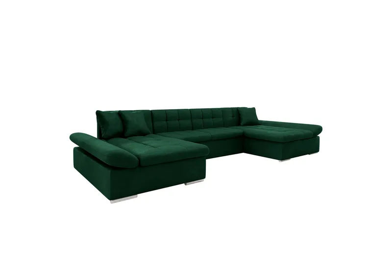 Dewitt Bäddsoffa Dubbeldivan 5-sits, Grön