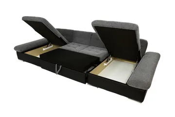 Dewitt Hörnsoffa - Mörkblå - Products - Möbler - Soffa - Bäddsoffa - U bäddsoffa