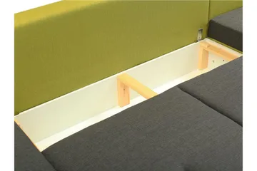 Julissa Hörnsoffa - Grå - Products - Möbler - Soffa - Bäddsoffa - Bäddsoffa divan