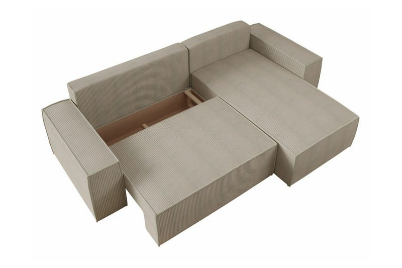 Knocklong 3-sits Hörnbäddsoffa - Blå - Products - Möbler - Soffa - Bäddsoffa - Hörnbäddsoffa