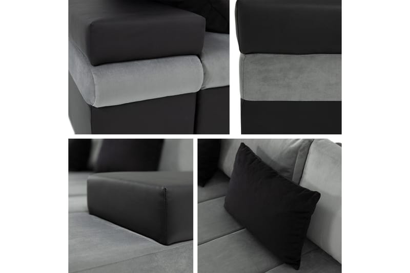 Naoma Bäddsoffa m. Divan 3-sits - Grön - Products - Möbler - Soffa - Bäddsoffa - Bäddsoffa divan