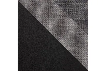 Niko U-Bäddsoffa 350x205x76 cm Divan Vänster - Grå/Svart - Products - Möbler - Soffa - Bäddsoffa - Bäddsoffa divan