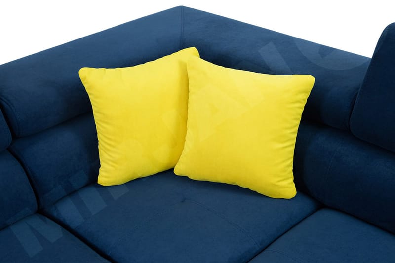 Reginia 5-sits Bäddsoffa Vänster - Rosa - Products - Möbler - Soffa - Bäddsoffa - Bäddsoffa divan