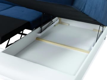 Reginia 8-sits Bäddsoffa - Grå - Products - Möbler - Soffa - Bäddsoffa - Bäddsoffa divan