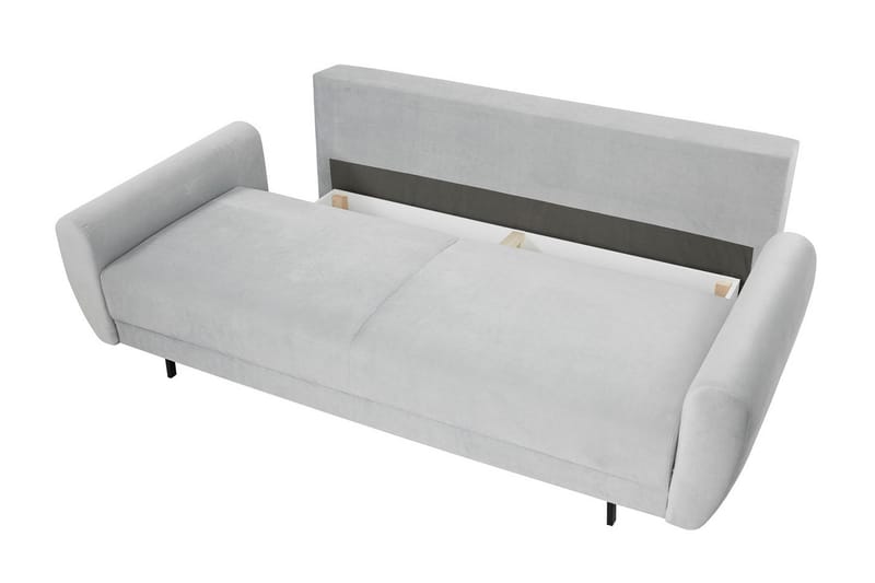 Silvia Bäddsoffa 226x98x95 cm LED-belysning - Röd - Products - Möbler - Soffa - Bäddsoffa - 3 sits bäddsoffa