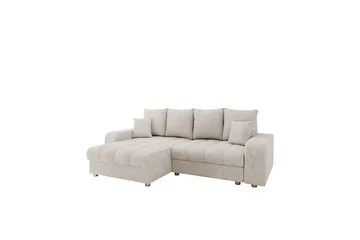 Smolmark Bäddsoffa med Divan 3-sits - Beige - Products - Möbler - Soffa - Bäddsoffa - Bäddsoffa divan
