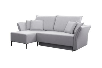 Staffin 3-sits Hörnbäddsoffa Light grey/Dark grey - Products - Möbler - Soffa - Bäddsoffa - Bäddsoffa divan