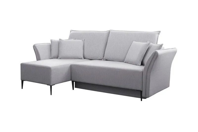 Staffin 3-sits Hörnbäddsoffa Light grey/Dark grey