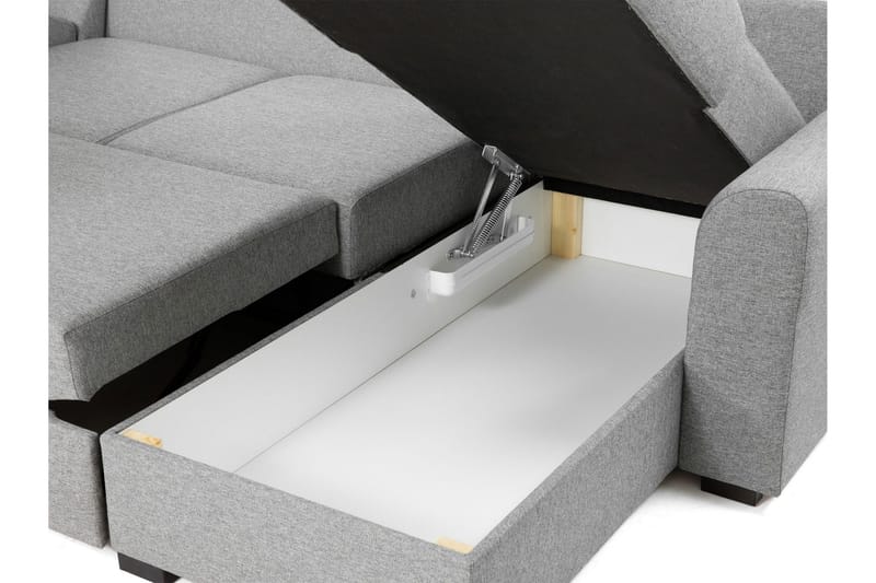 Taberk Bäddsoffa med Divan och Schäslong 4-sits - Beige - Products - Möbler - Soffa - Bäddsoffa - Bäddsoffa divan