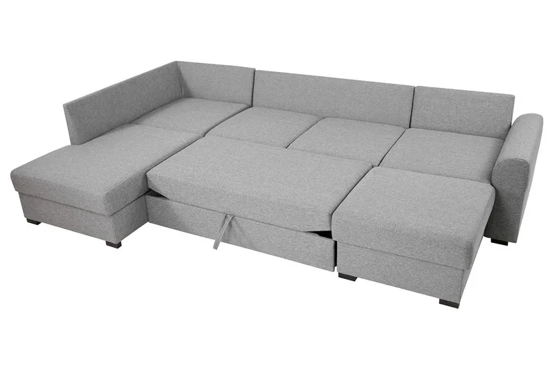 Wilma 6-sits Bäddsoffa - Antracit - Products - Möbler - Soffa - Bäddsoffa - Bäddsoffa divan