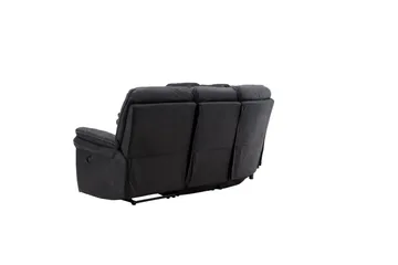 Saranda Reclinersoffa - Svart - Products - Möbler - Soffa - Biosoffa & reclinersoffa - 4 sits biosoffa & reclinersoffa