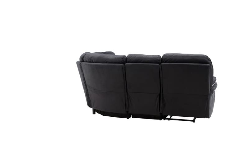 Saranda Reclinersoffa - Svart - Products - Möbler - Soffa - Biosoffa & reclinersoffa - 4 sits biosoffa & reclinersoffa