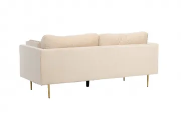 Boom Sammetssoffa 3-sits - Beige - Products - Möbler - Soffa - 3 sits soffa