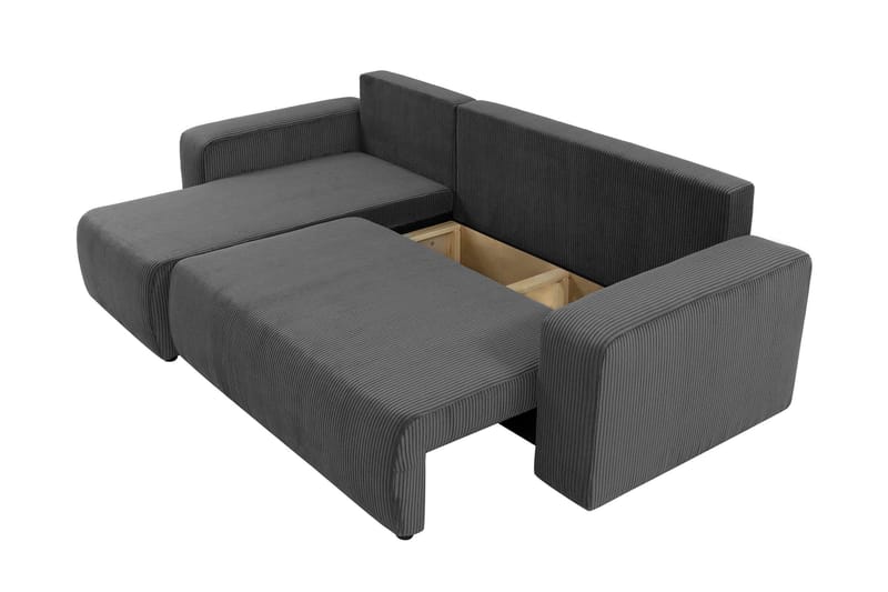 Barile Soffa med Divan 3-sits - Beige - Products - Möbler - Soffa - Divansoffa & schäslongsoffa - 3 sits soffa med divan