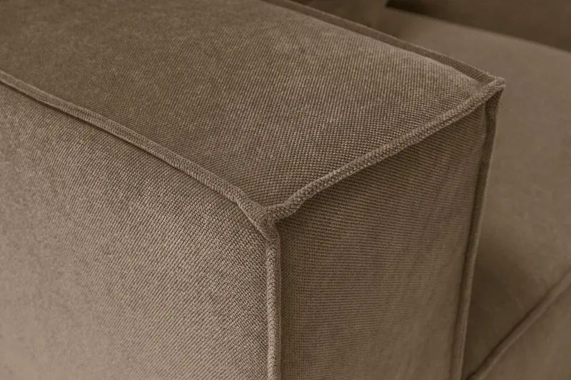 Gregor Soffa med Divan 4-sits - Brun - Products - Möbler - Soffa - Divansoffa & schäslongsoffa - 4 sits soffa med divan