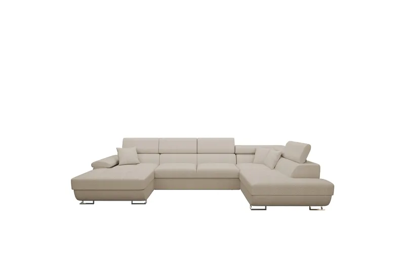 Reginia Soffa med Divan och Schäslong 4-sits, Beige