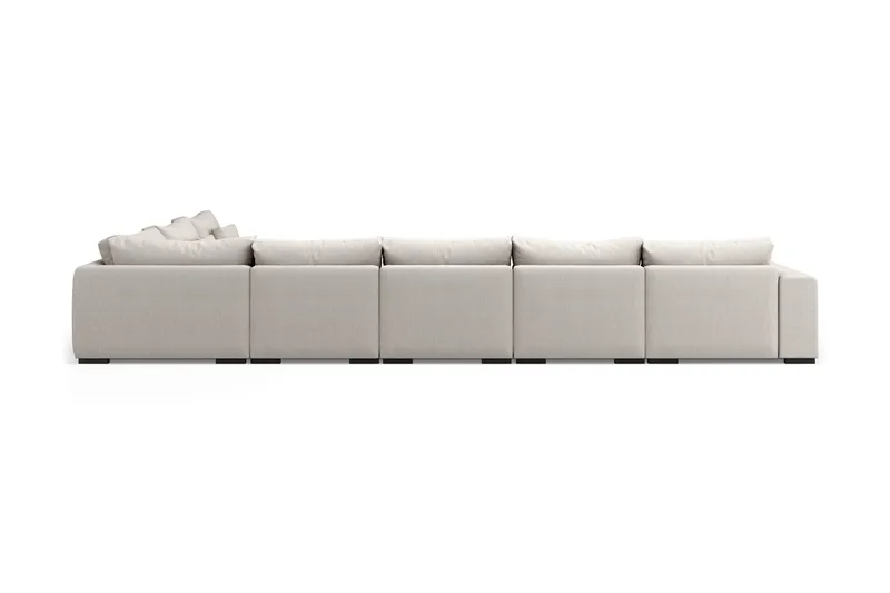 Dubai U-modulsoffa Large med Divan Vänster - Beige - Products - Möbler - Soffa - U-soffa