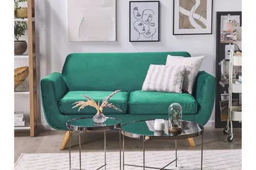 Jeancourt 2-sits Soffklädsel - Sammet/Grön - Products - Möbler - Soffa - Sofftillbehör