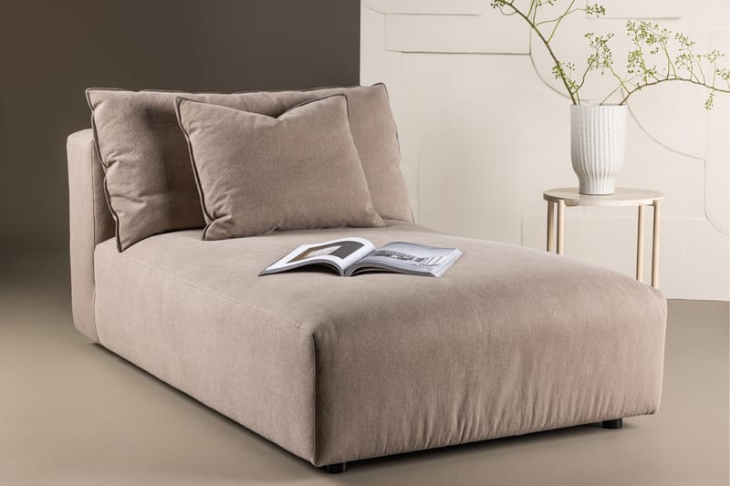 Malö Dagbädd med Ryggstöd 169x100 cm - Brun - Products - Möbler - Soffa - Dagbädd