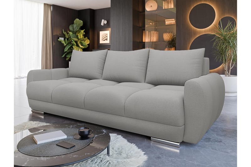 Simerly Soffa 3-sits - Grå - Products - Möbler - Soffa - 3 sits soffa