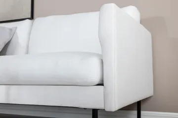 Zoom 2-sits Soffa - Vit - Products - Möbler - Soffa - 2 sits soffa