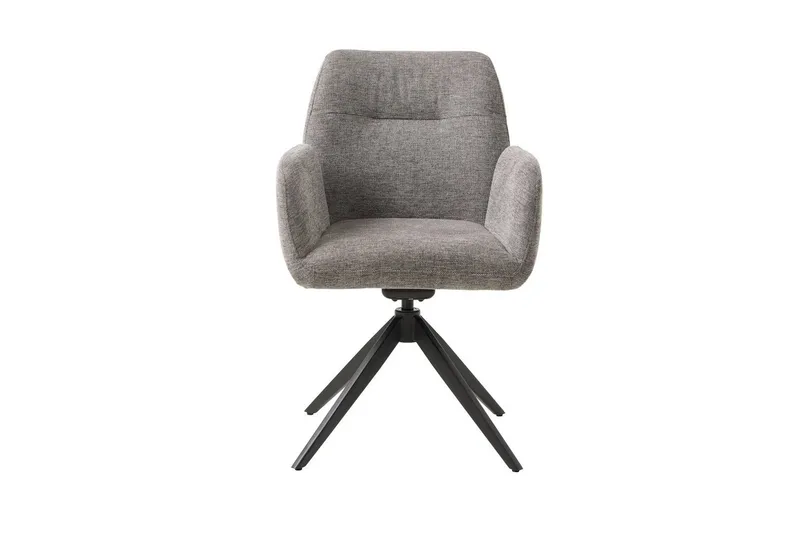 Annabela Karmstol - Grå - Products - Möbler - Fåtölj & stolar - Karmstol