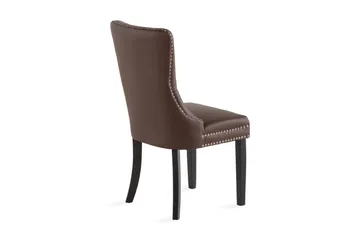 Bergviken Matstol Konstläder - Brun / Trä - Products - Möbler - Fåtölj & stolar - Matstol & köksstol