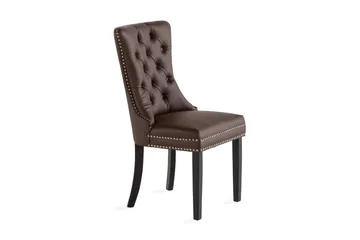 Bergviken Matstol Konstläder - Brun / Trä - Products - Möbler - Fåtölj & stolar - Matstol & köksstol