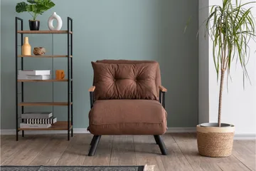 Alfredton Bäddfåtölj - Ljusbrun - Products - Möbler - Fåtölj & stolar - Fåtölj - Bäddfåtölj