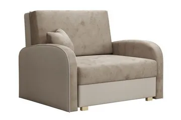 Denegal Bäddfåtölj - Brun - Products - Möbler - Fåtölj & stolar - Fåtölj - Bäddfåtölj