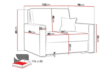 Denegal Bäddfåtölj Dark yellow - Products - Möbler - Fåtölj & stolar - Fåtölj - Bäddfåtölj
