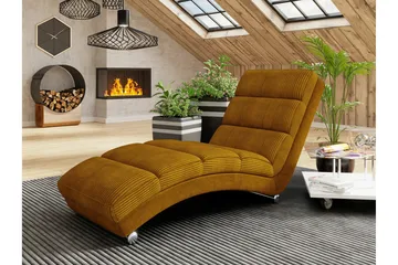 Kintore Liggfåtölj 62 cm 84x Dark yellow - Products - Möbler - Fåtölj & stolar - Fåtölj - Liggfåtölj