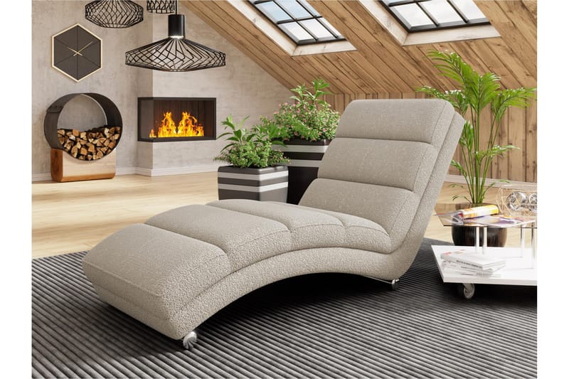 Regalado Liggfåtölj - Beige - Products - Möbler - Fåtölj & stolar - Fåtölj - Liggfåtölj