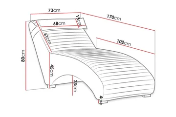Staffin Liggfåtölj 73 cm Dark green - Products - Möbler - Fåtölj & stolar - Fåtölj - Liggfåtölj